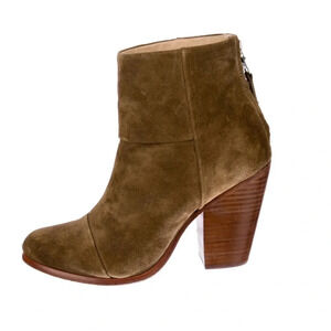 Rag & Bone Women's Olive green Classic Newbury Booties